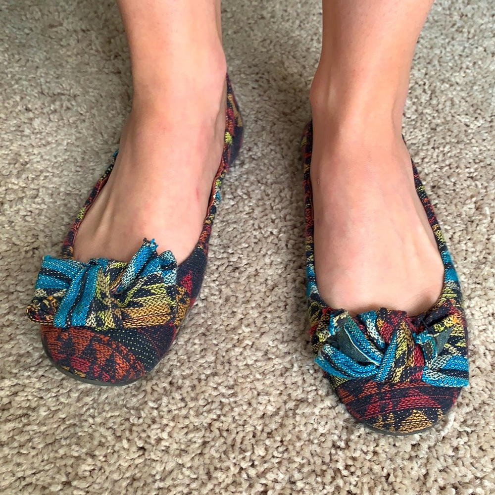 Colorful women’s flats
